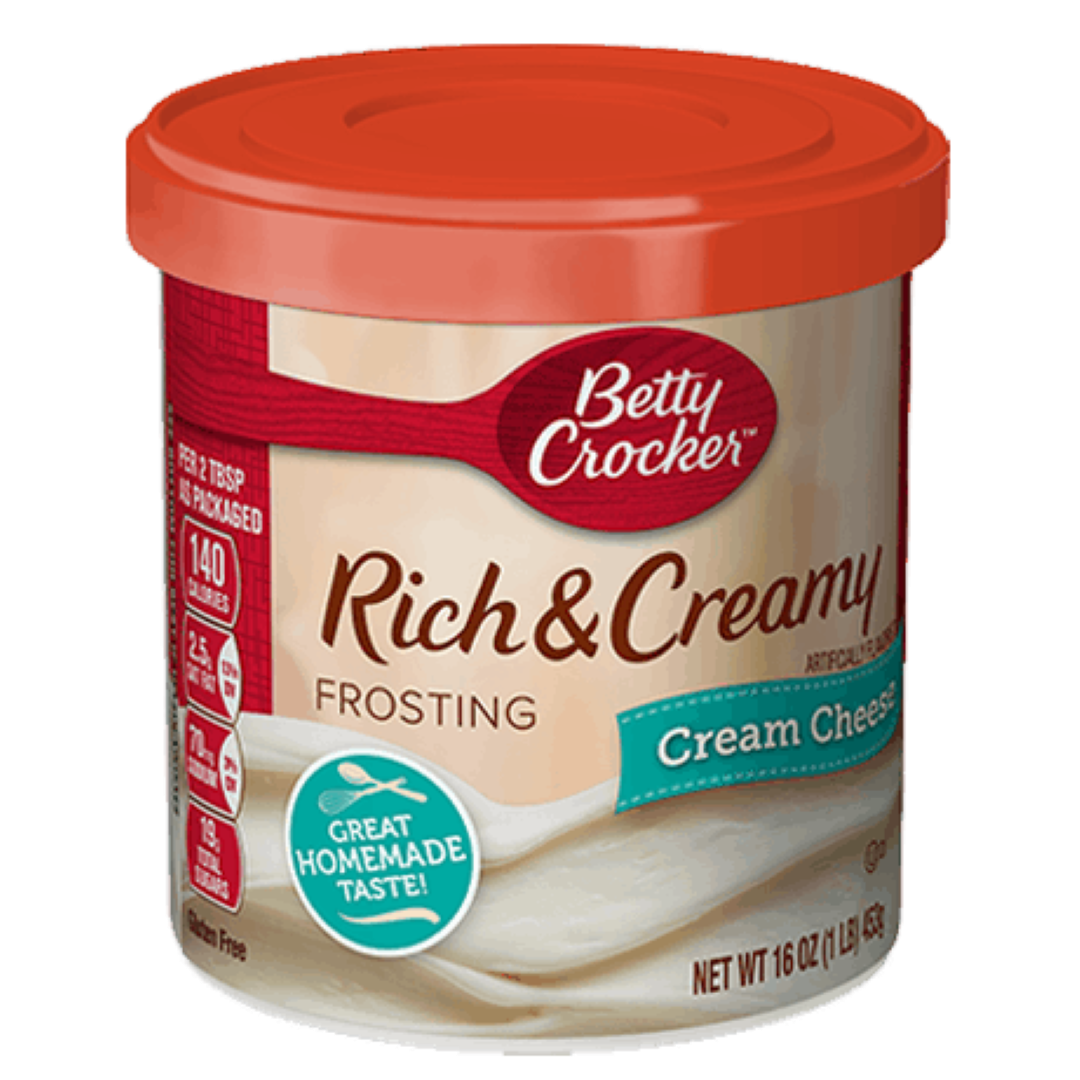 BETTY CROCKER FROSTING CREAM CHEESE 453G